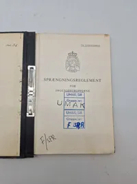 Sprængningsreglement for ingeniørtropperne