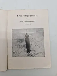 Original tysk tjenestebog, ww2 genbrugt i dk efter krigen