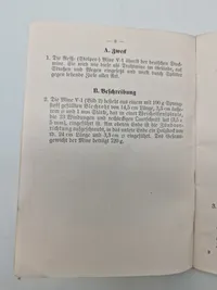 Original tysk tjenestebog, ww2 genbrugt i dk efter krigen