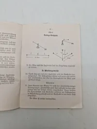 Original tysk tjenestebog, ww2 genbrugt i dk efter krigen