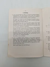 Original tysk tjenestebog, ww2 genbrugt i dk efter krigen