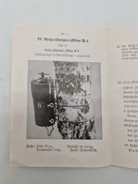 Original tysk tjenestebog, ww2 genbrugt i dk efter krigen