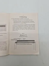 Original tysk tjenestebog, ww2 genbrugt i dk efter krigen