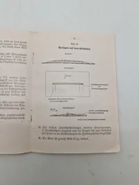 Original tysk tjenestebog, ww2 genbrugt i dk efter krigen