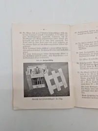 Original tysk tjenestebog, ww2 genbrugt i dk efter krigen