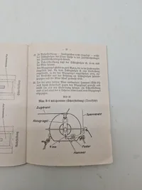 Original tysk tjenestebog, ww2 genbrugt i dk efter krigen