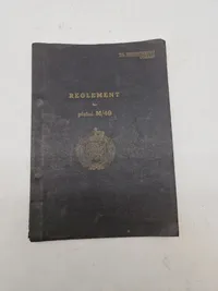 Reglement for pistol model 1949
