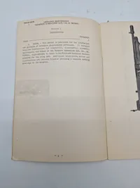 Sjælden manuel for Thompson maskinpistol, 1942