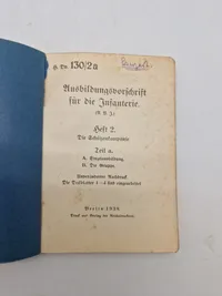 Originalt tysk tjenestehæfte, ww2