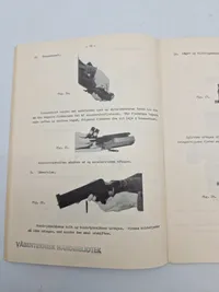 Reglement for 12,7 mm maskingevær