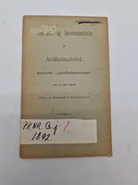 Artillerimateriel benyttet i landbefæstningen