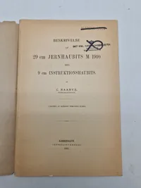 Beskrivelse af jernhaubits model 1910