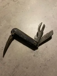 Original engelsk Broadarrow stemplet foldekniv fra 1945