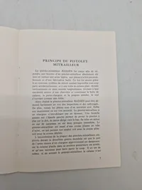 Manual for Madsen maskinpistol