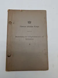 HTK manual for vedligehold af ammunition