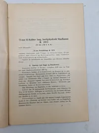 Beskrivelse af staalkanon model 1913
