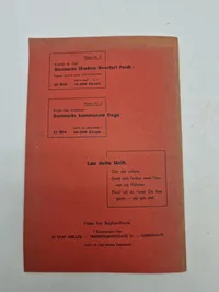 Original “Trods alt” nål og hæfte udstedt af officersforening ifbm ww2