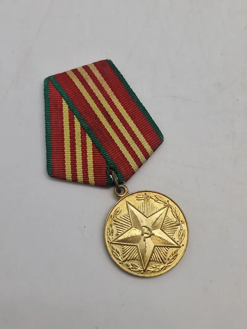 Original Russisk medalje - Soviet Service 10 years