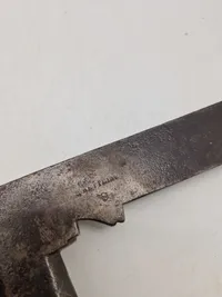 Antik økse krone stemplet