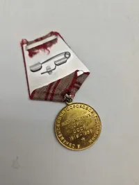 Original Russisk medalje - Soviet Russian 40 years of the armed forces of the USSR 1958