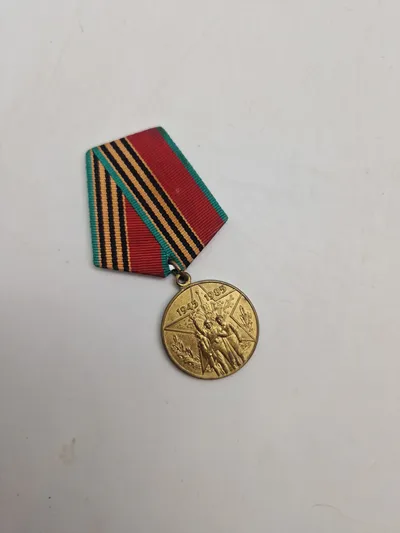 Original Russisk medalje - USSR Soviet 40 years of victory in the great Patriotic war 1941 - 1945