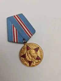 Original Russisk medalje - Soviet medal 50 years of the armed forces of the USSR veteran award
