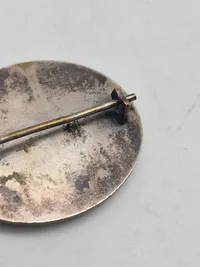 Originalt Verwundetenabzeichen in Silber - Bundmetall/Tombak