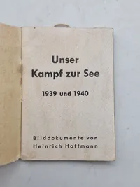 Original tysk WHW bog - ww2
