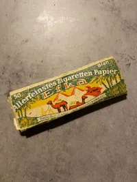 Originalt tysk Efka cigaretpapir fra 2.verdenskrig
