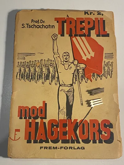 Sjælden samling fra “Trepilebevægelsen” med to originale medlems nåle