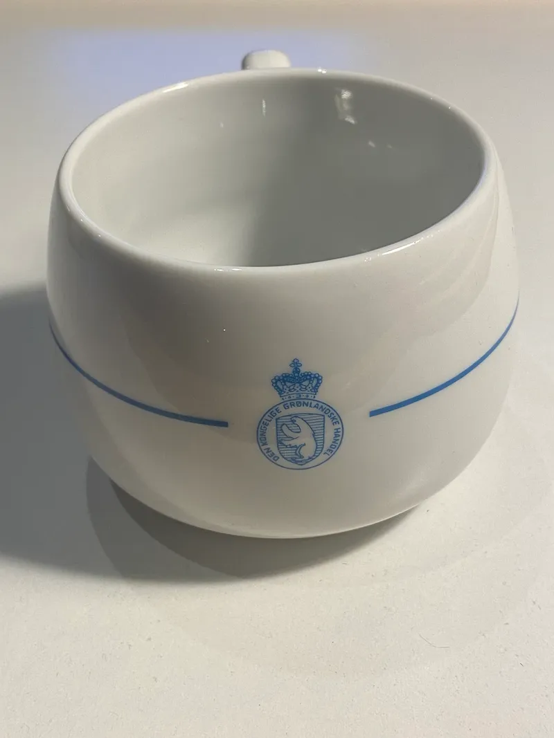Original kaffekop - Kongelig Grønlandsk Handel