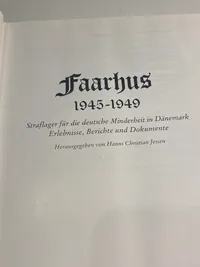 Faarhus 1945-1949