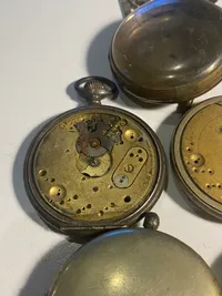 Samling lommeure til resvervedele