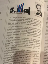 Samling hæfter fra jubilæet af befrielsen