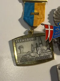 Samling diverse medaljer