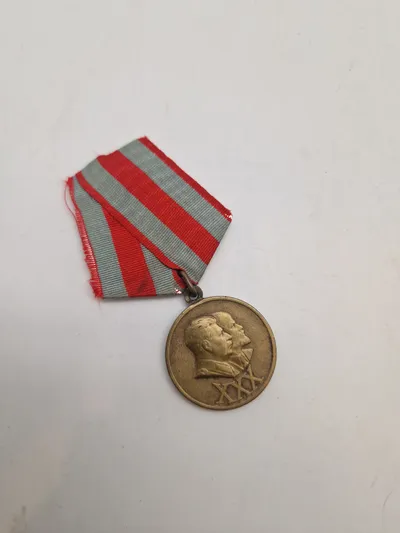 Original Russisk medalje - USSR 30 år Soviet Army / Navi 1948