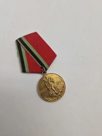Original Russisk medalje - USSR Soviet Russia - 20 years of victory 1945 - 1965