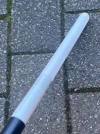 Original dansk MP knippel til trafikdiregering - lavet af plast (ikke til at slå med)