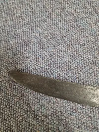 Original Dansk Artilleri Sabel model 1802 uden skede