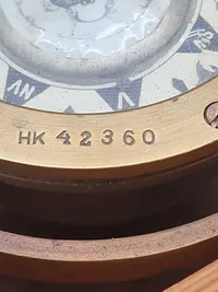 Originalt dansk produceret skibskompas