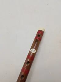 Japansk fløjte med pose (med mangler)