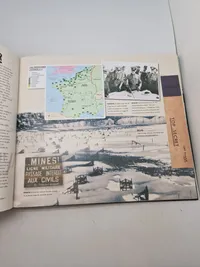 Stort ww2 værk med massere af udtrækspapirer mm.