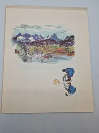Samling grønlandske billeder i mappe