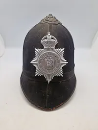 Original politi hjelm - Brighton police - ww2