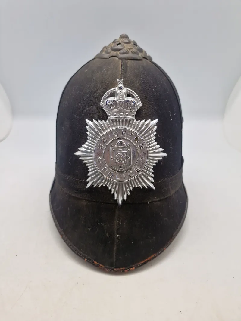 Original politi hjelm - Brighton police - ww2
