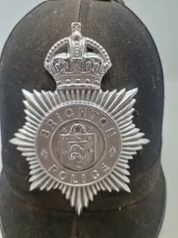 Original politi hjelm - Brighton police - ww2