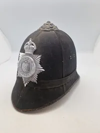 Original politi hjelm - Brighton police - ww2