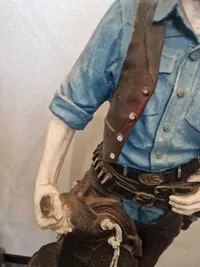 Stor veludført model af Cowboy. Skal afhentes i Vordingborg
