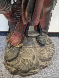 Stor veludført model af Cowboy. Skal afhentes i Vordingborg