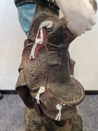Stor veludført model af Cowboy. Skal afhentes i Vordingborg